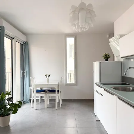 2p Moderne Avec Terrasse A Apartmán Nice